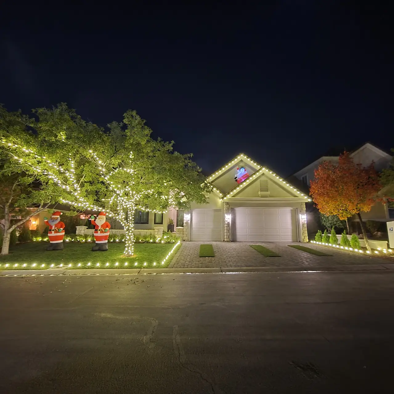 Christmas Light Installation